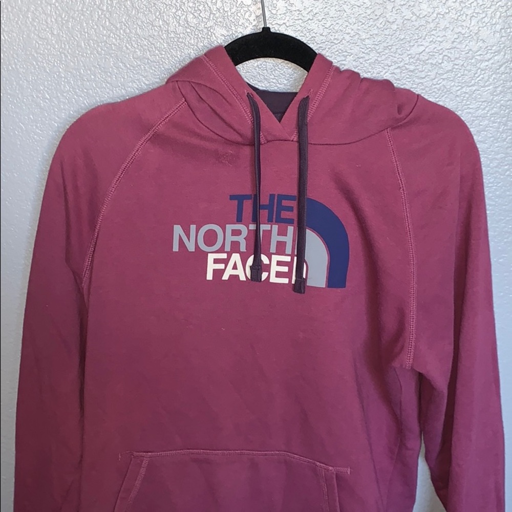 Purple North Face Hoodie